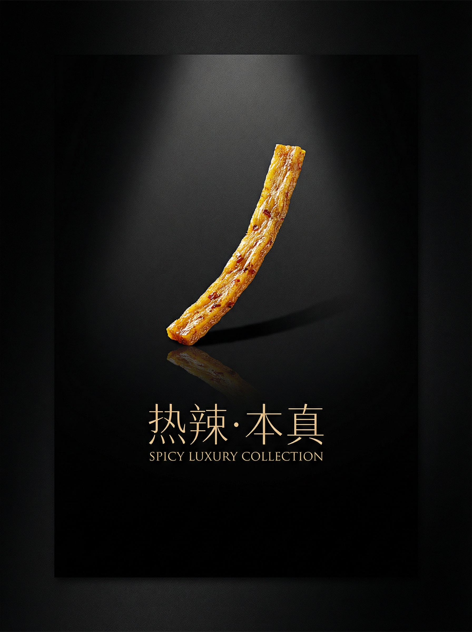 卫龙辣条奢侈品风格海报